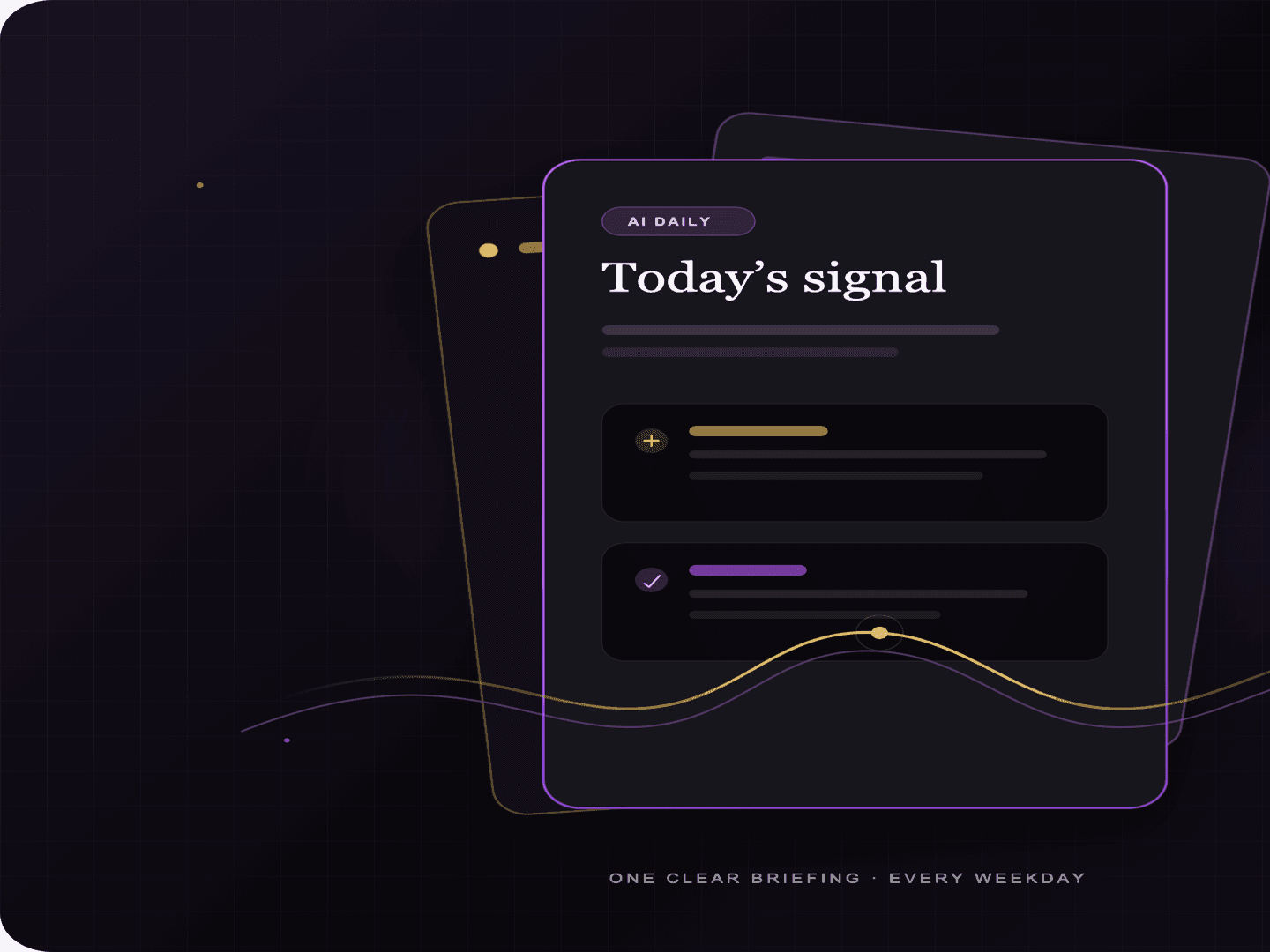 AI Daily condenses many AI information signals into one clear business update
