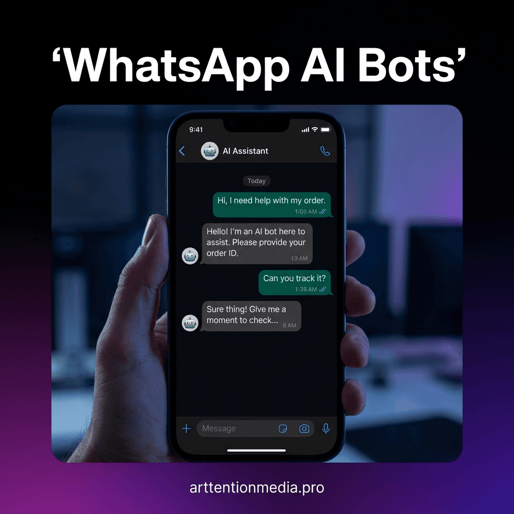 WhatsApp AI Chatbots: The Secret Weapon for Customer Engagement — Arttention Media